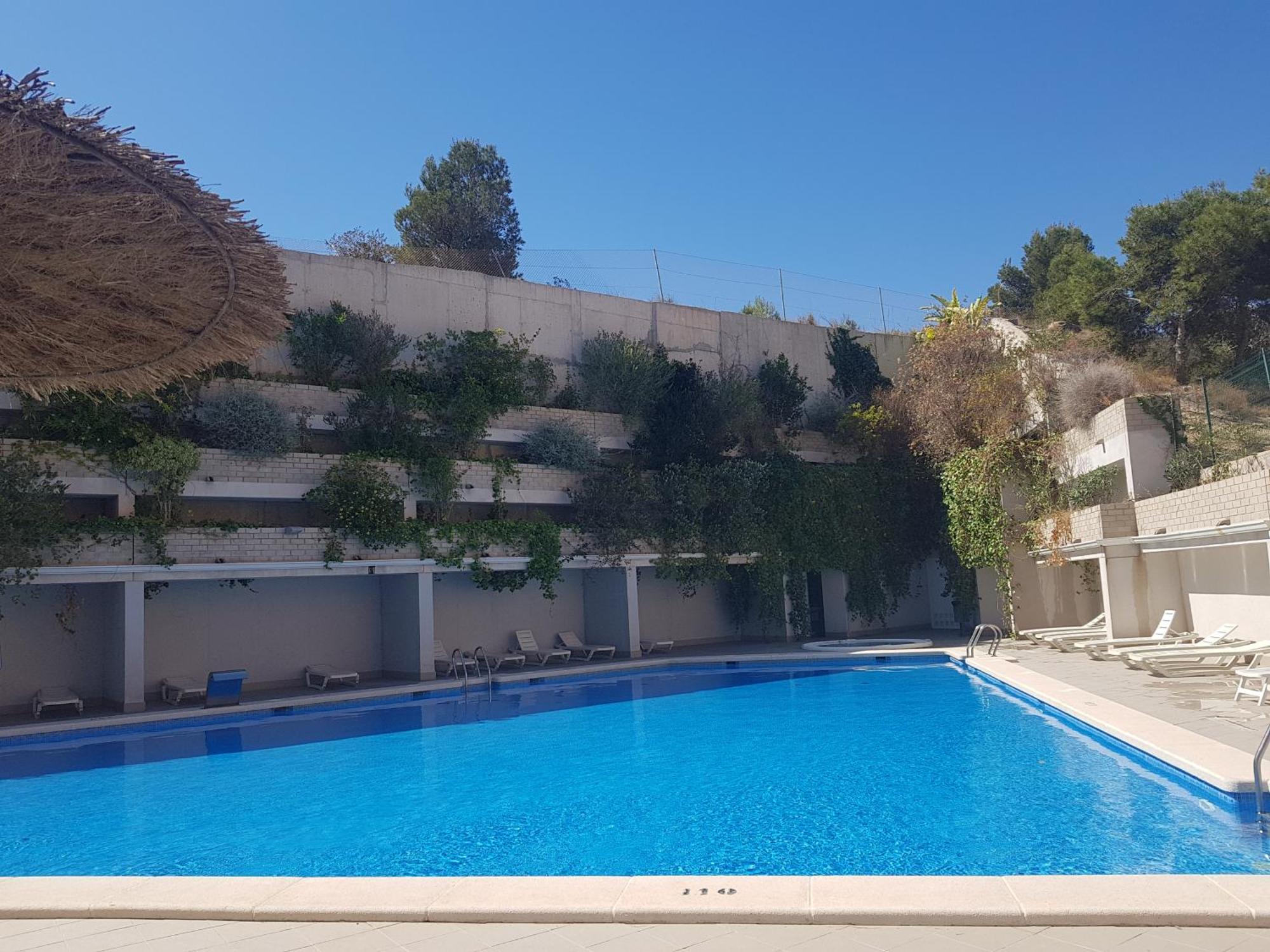 Alicante Hills Mountains And Ocean View Apartement Bagian luar foto
